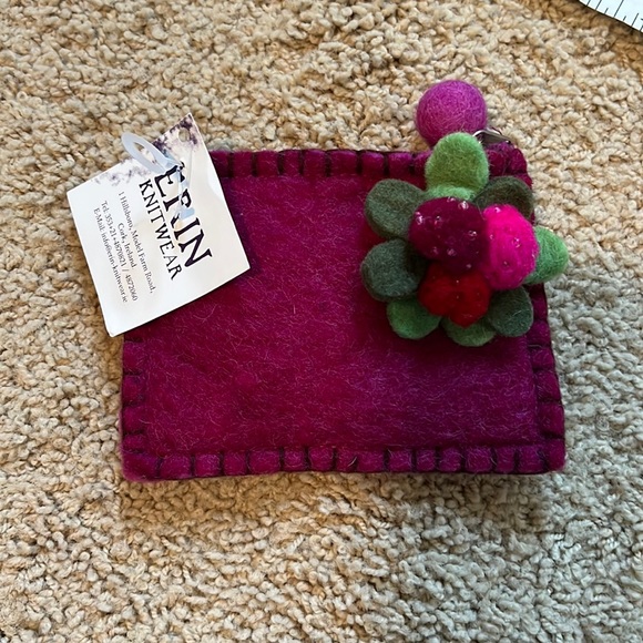 Felt Coin Purse or Wallet - Picture 2 of 6
